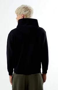 Pacsun Black Solid Color Hoodie