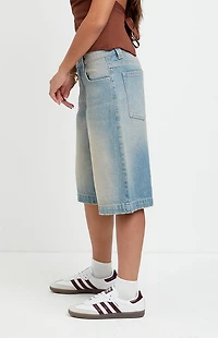 Pacsun Peyton Extreme Jorts Light Blue Tint