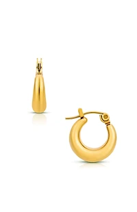 Ellie Vail Anastasia Huggie Hoop Earrings