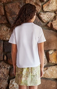 Pacsun Kids Camo E-Waist Mini Skirt