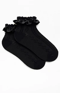 Pacsun Ruffle Ankle Socks