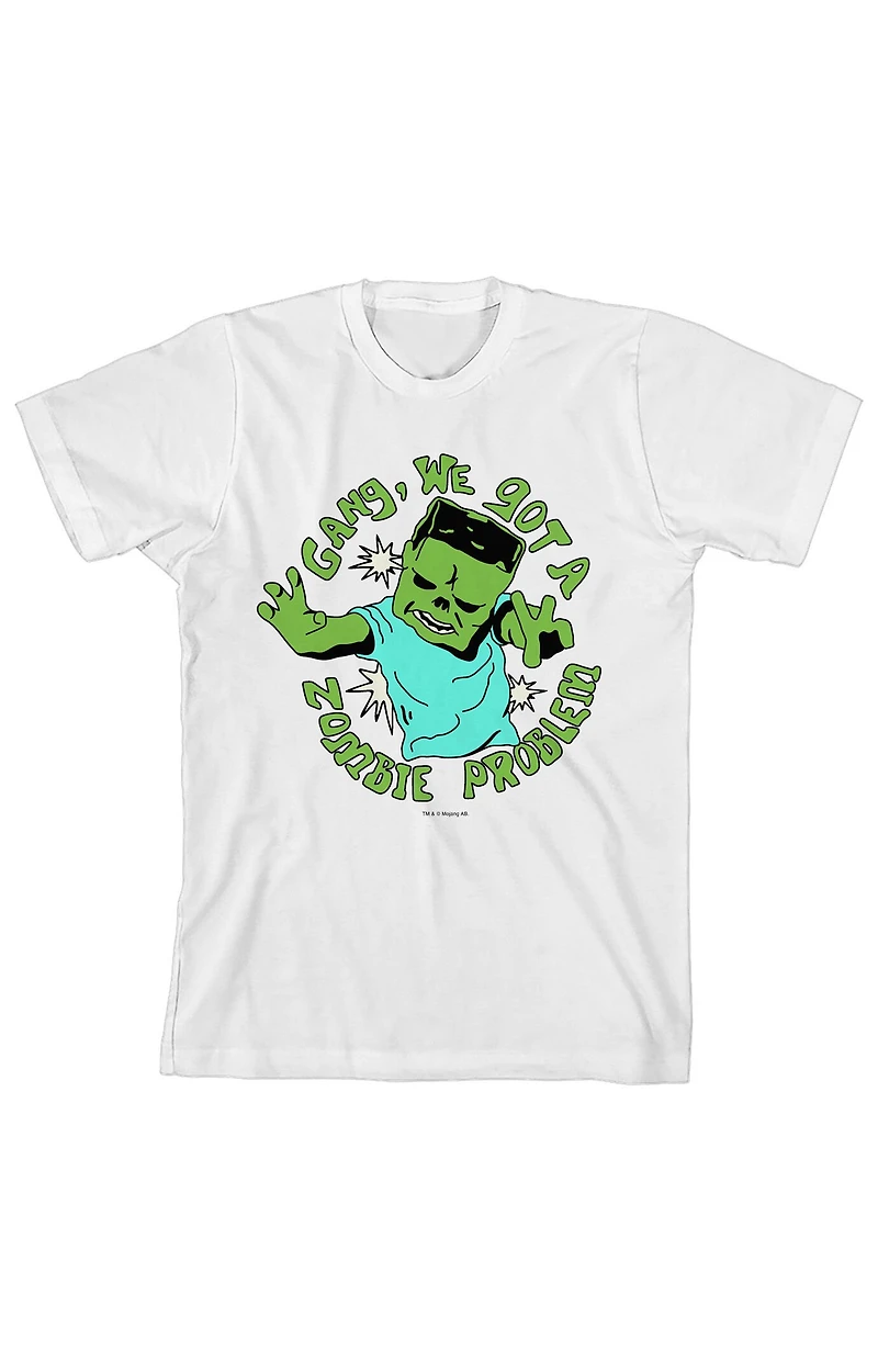 Kids Minecraft Zombie T-Shirt