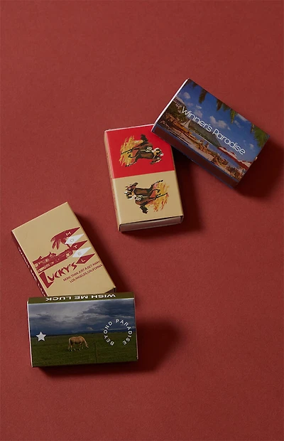 WISH ME LUCK 4 Pack Matchsticks Set