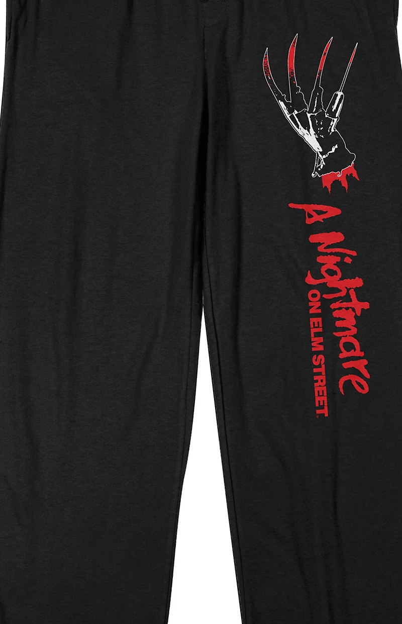 Nightmare On Elm Street Freddy Krueger Claws Pajama Pants