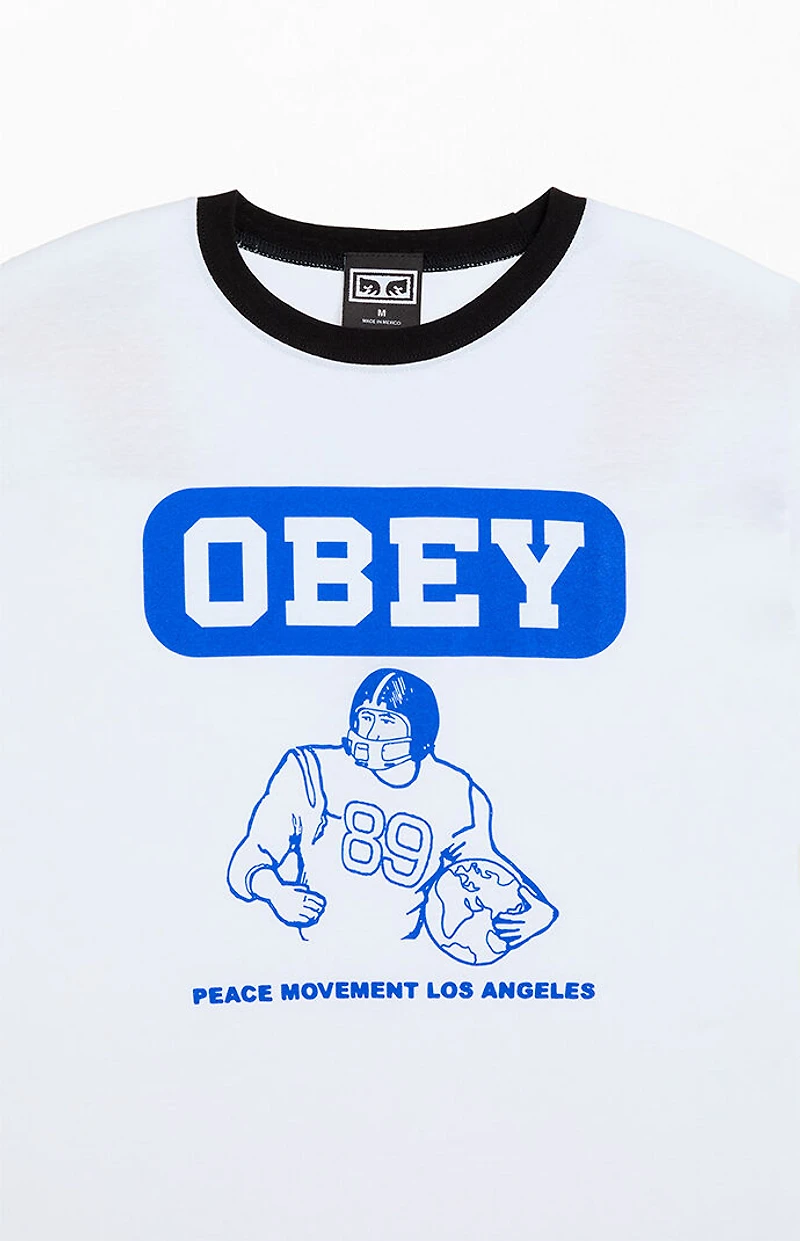 Obey Peace Movement Ringer T-Shirt