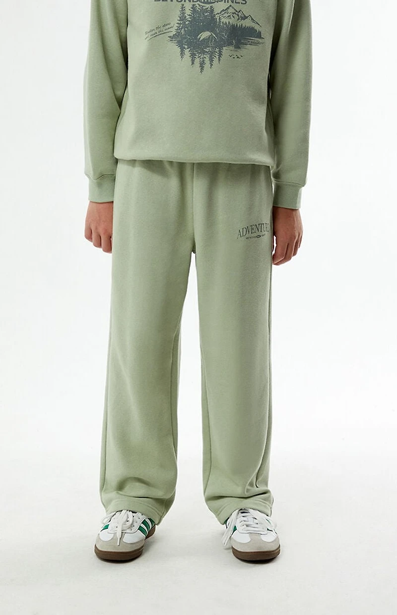 Pacsun Kids Sage Adventure Baggy Sweatpants