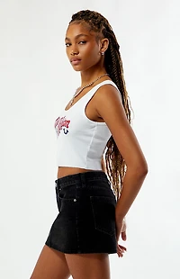 True Religion Crystal Vintage Ribbed Tank Top