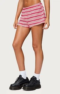 Edikted Glennon Striped Shorts
