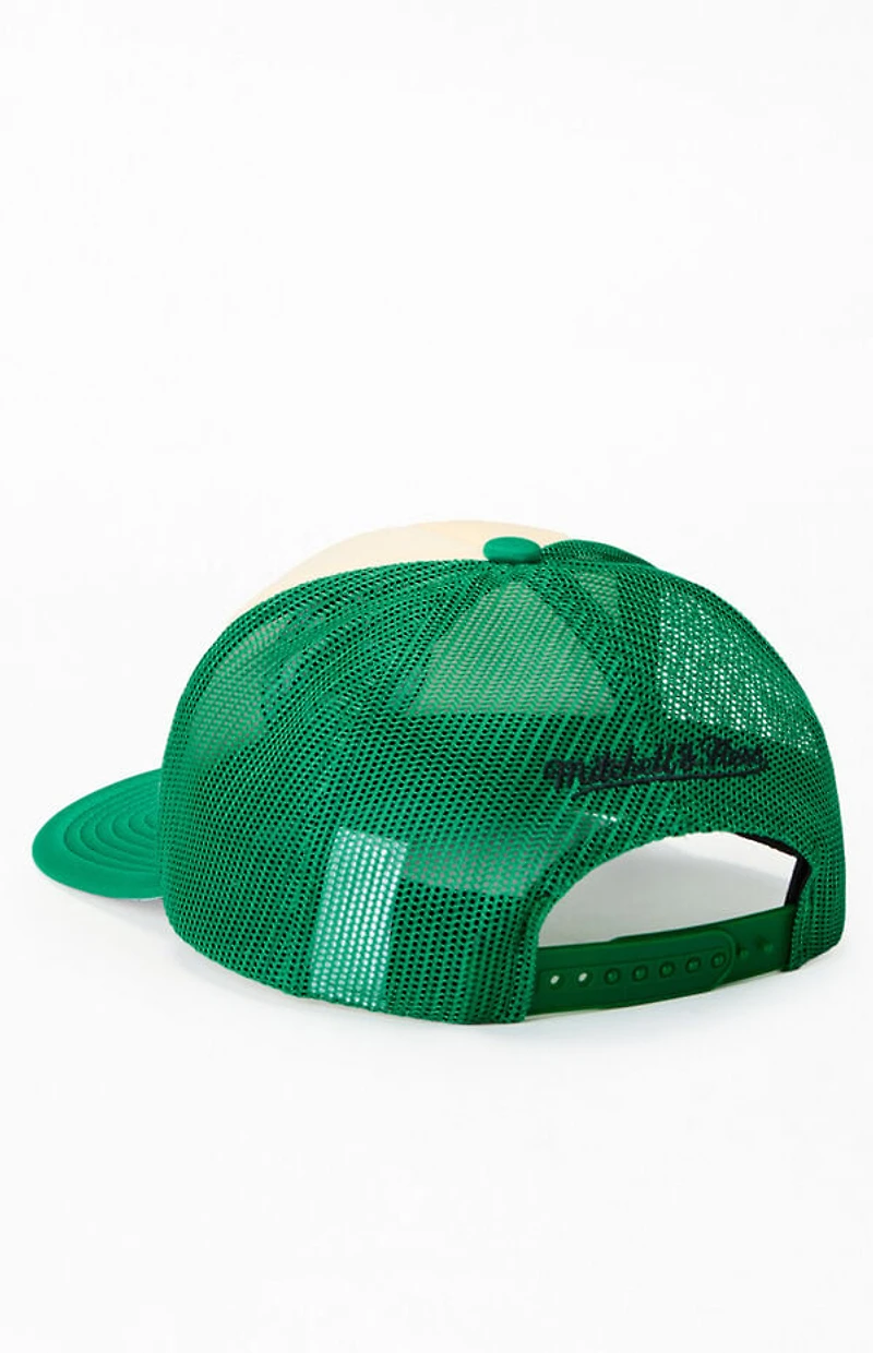 Mitchell & Ness NBA Boston Celtics Vintage Block Trucker Hat