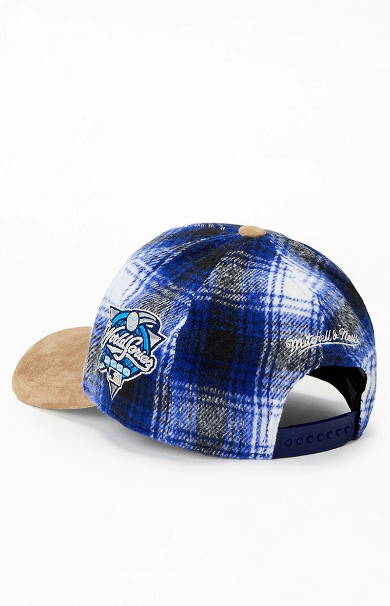 Mitchell & Ness MLB Plaid NY Yankees World Series Pro Snapback Hat