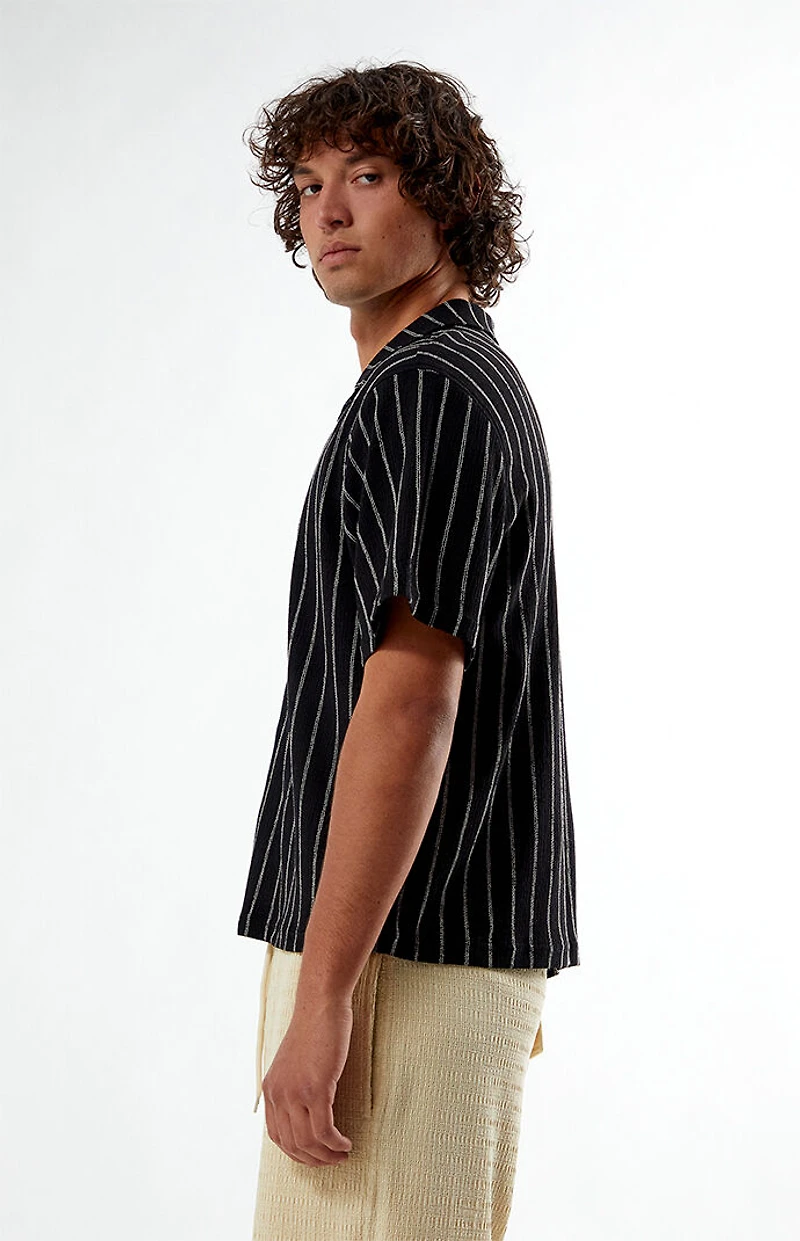 Pacsun Striped Oversized Camp Shirt