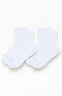 Pacsun 2 Pack Quarter Crew Socks