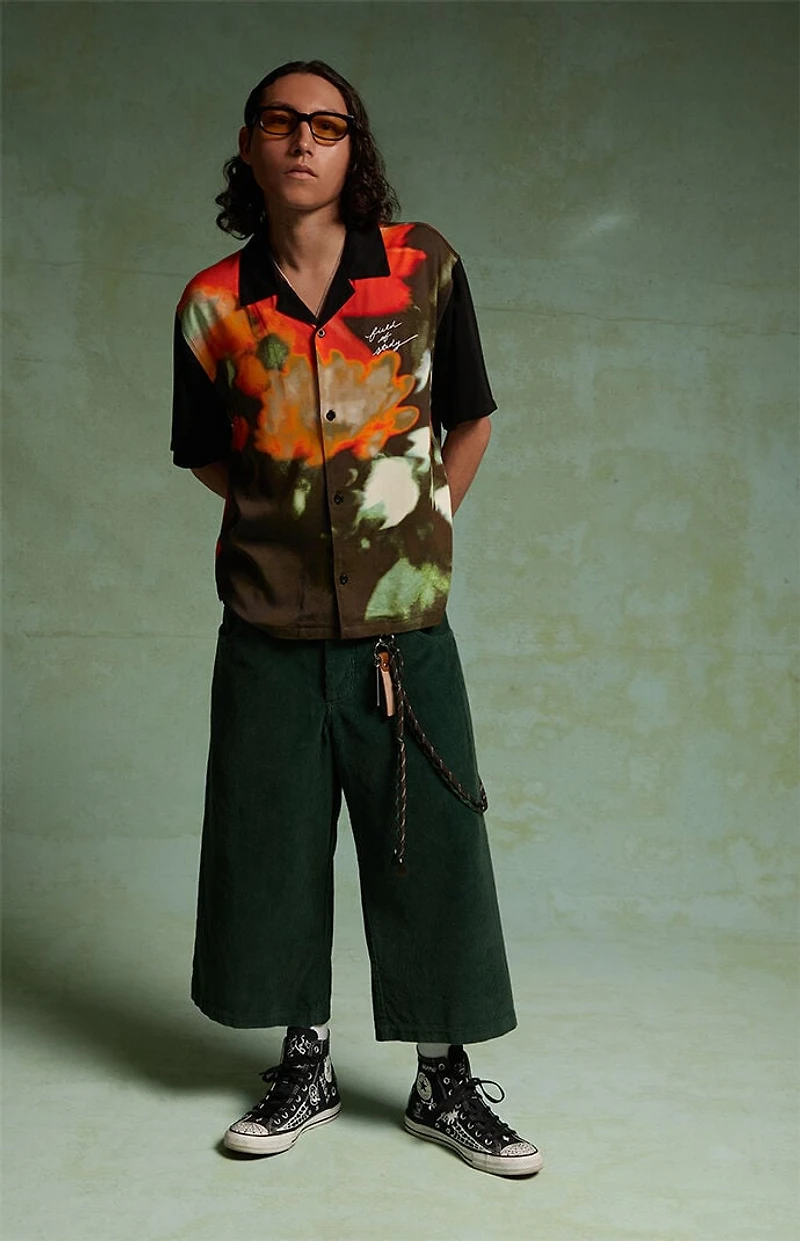 FIELD OF STUDY by Pacsun Grain Woven Camp Shirt