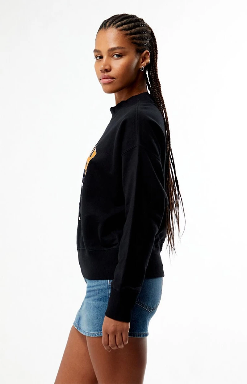 QORE Utah Jazz Mock Neck Sweatshirt