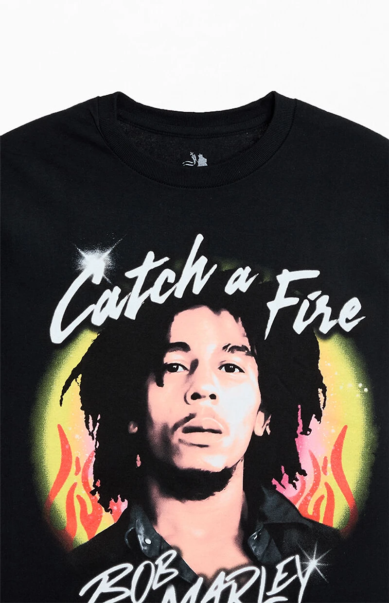 Bob Marley Catch A Fire T-Shirt