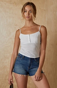 Your Favorite Robin Pointelle Tank Top