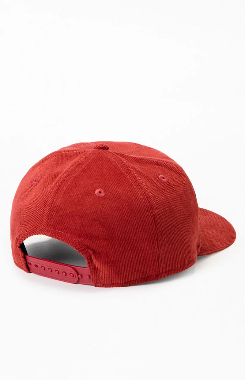 New Era Chicago Cubs Corduroy Golfer Nostalgic Snapback Hat