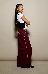 Pacsun Nylon Baggy Track Pants