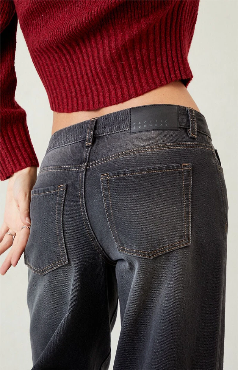 Pacsun Casey Low Rise Baggy Jeans Black