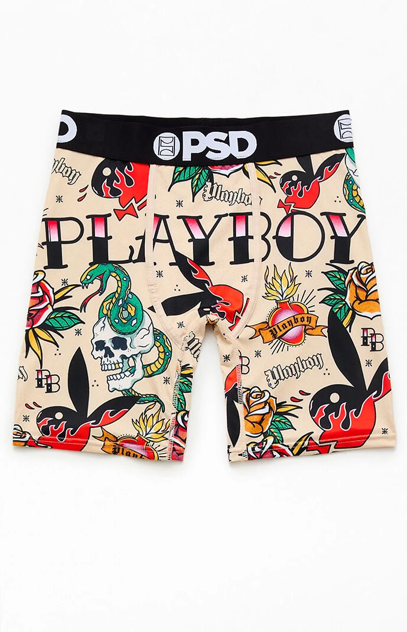 PSD Underwear Playboy Inked Boxer Briefs