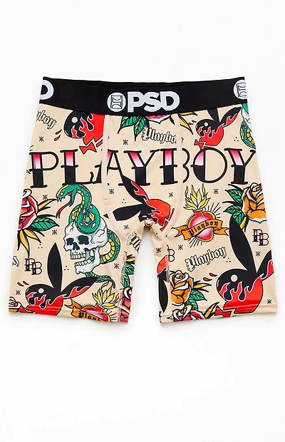 PSD Underwear Playboy Inked Boxer Briefs