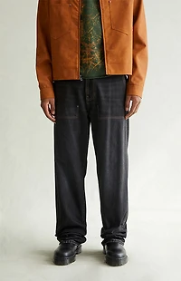 Pacsun Dylan Baggy Jeans Contrast Stitch Black