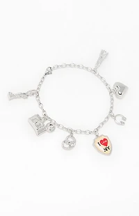 John Galt Multi NY Pendant Charm Bracelet