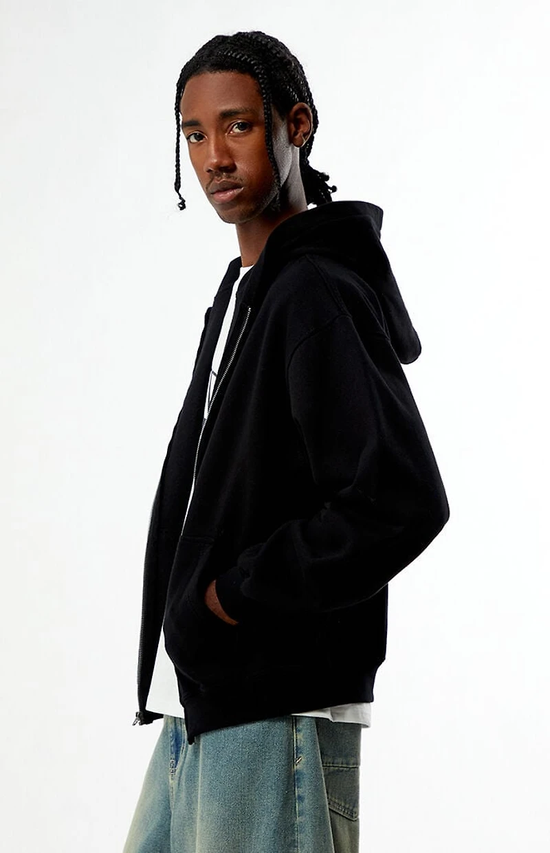 Pacsun Solid Full Zip Hoodie