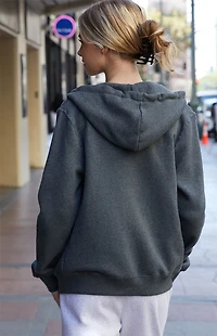 John Galt Gray Full Zip Hoodie