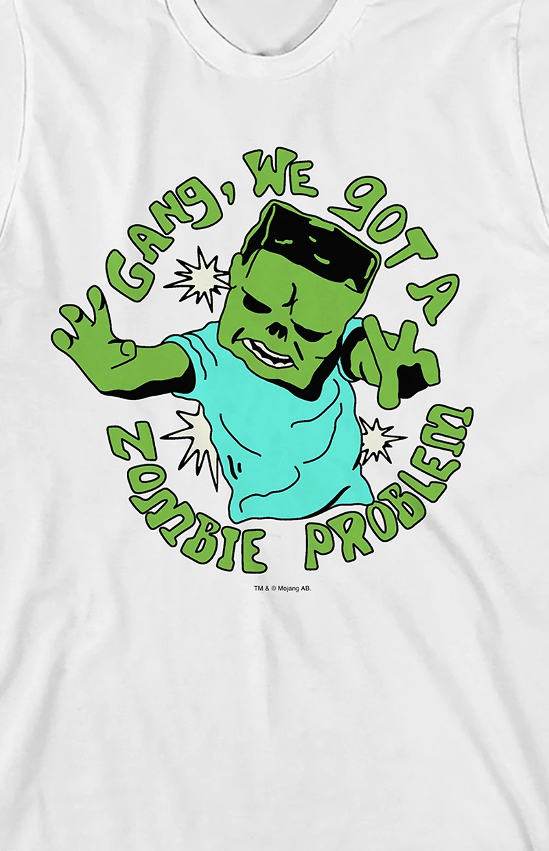 Kids Minecraft Zombie T-Shirt