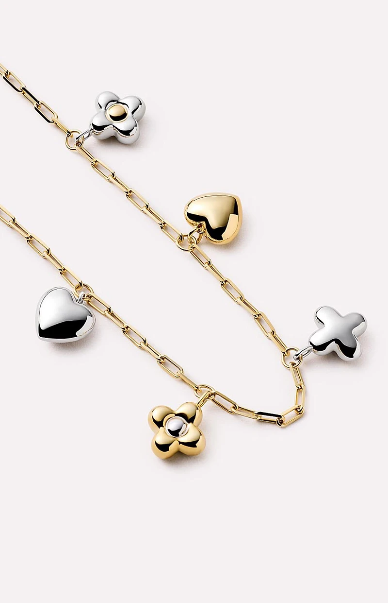 Ana Luisa Azura Charm Necklace