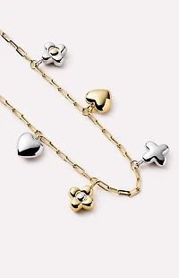 Ana Luisa Azura Charm Necklace