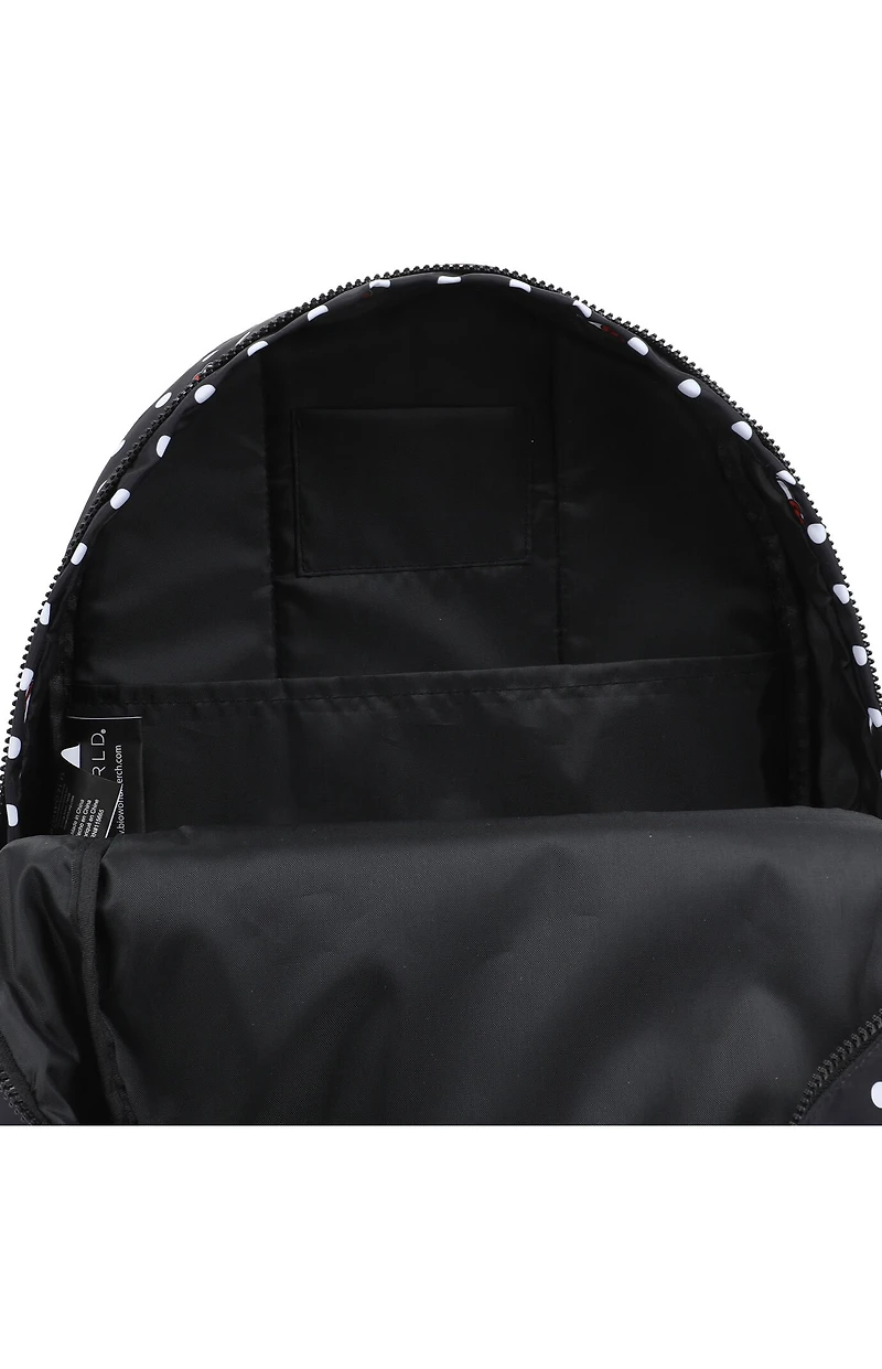 Kids Hello Kitty Head and Polk Dot Backpack