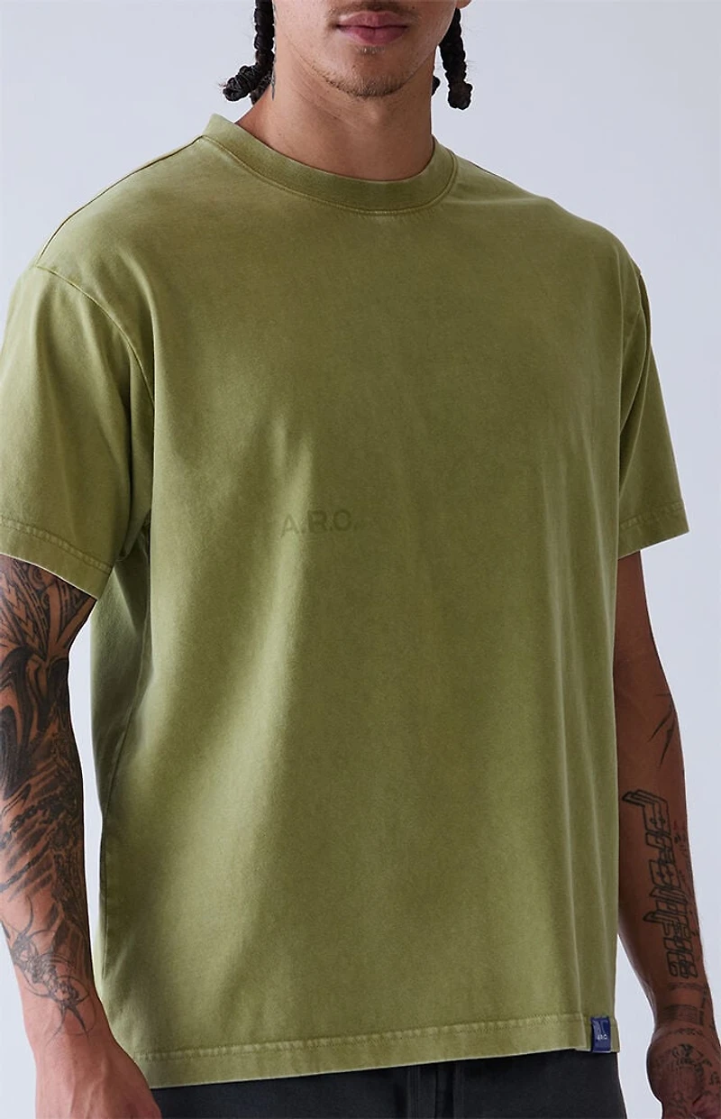 A.R.C. Green Vintage Wash T-Shirt