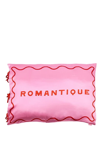 ban.do Cherry Lips Satin Pillowcase Set