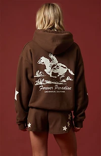 WISH ME LUCK Rodeo Day Lounge Shorts