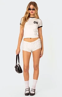 Edikted Kassidy Contrast T Shirt
