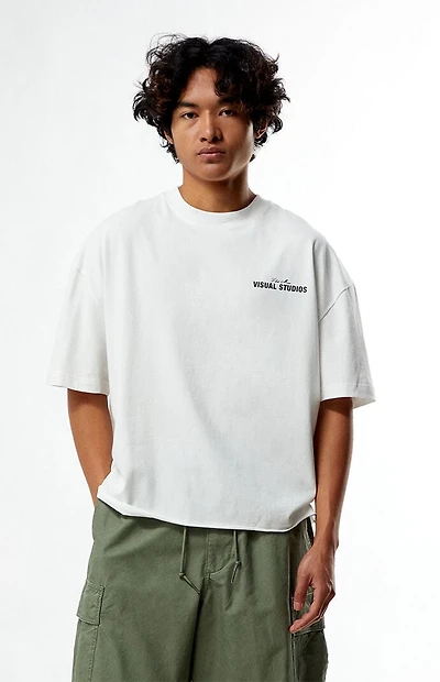 Pacsun Visual Studios Cropped Boxy T-Shirt