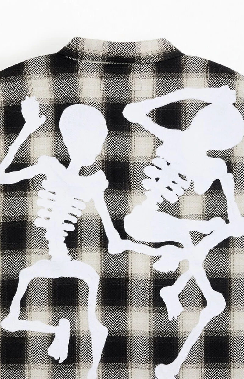 Awake NY End And Beginning Embroidered Flannel Shirt