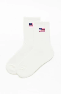 John Galt American Flag Crew Socks