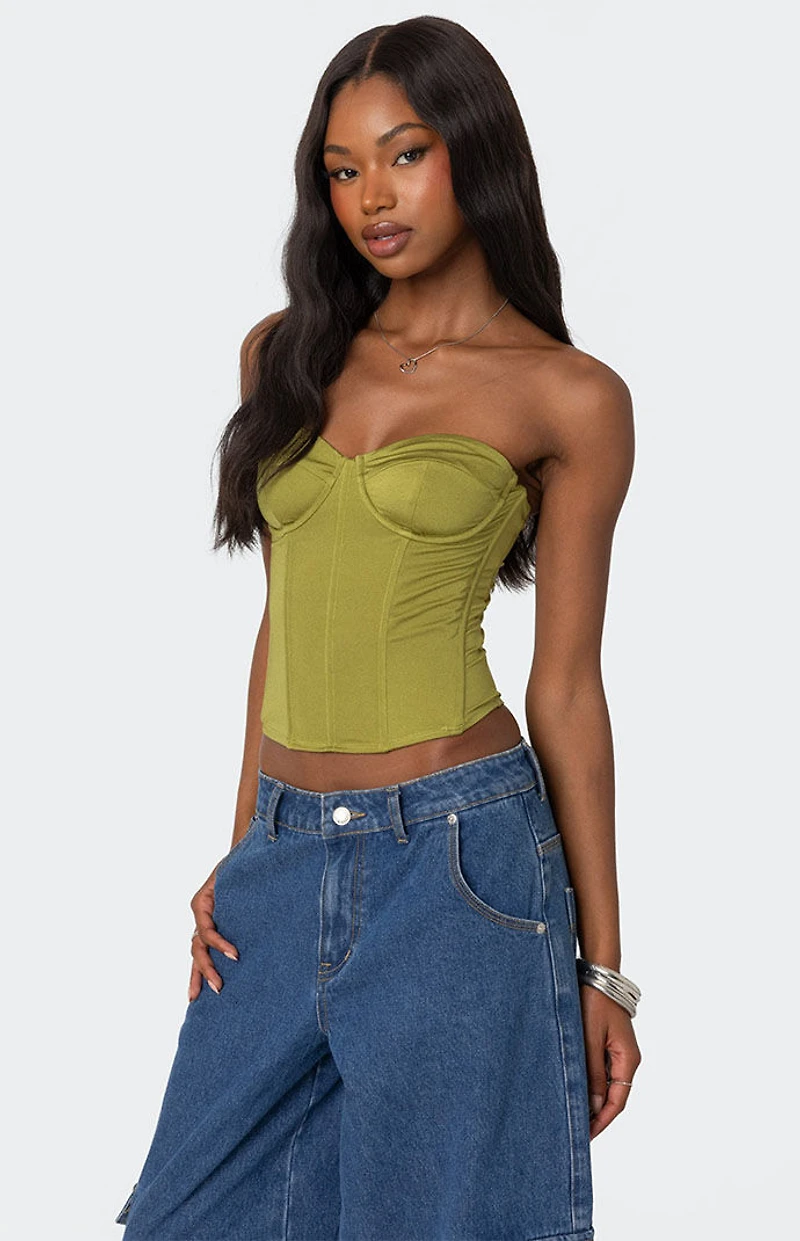 Edikted Duna Shiny Corset