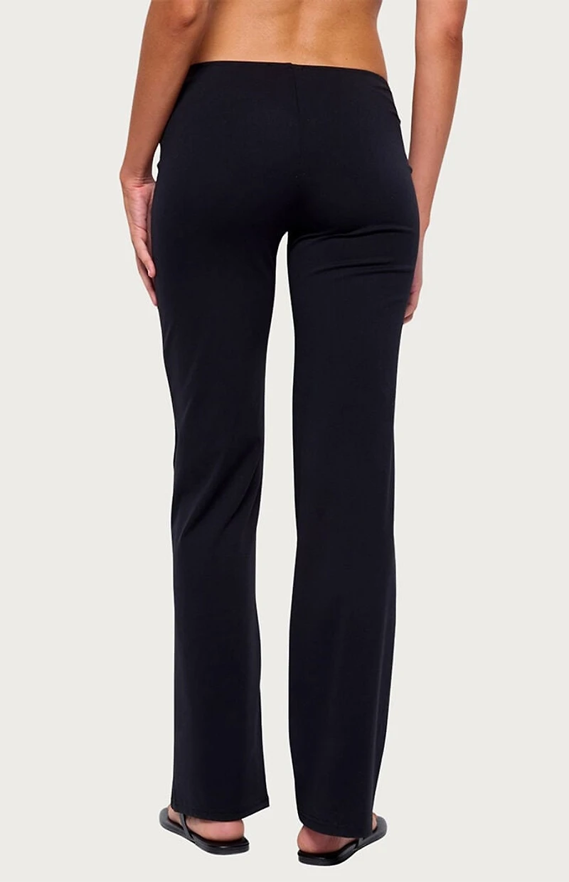 Edikted Anika Scooped Straight Leg Pants