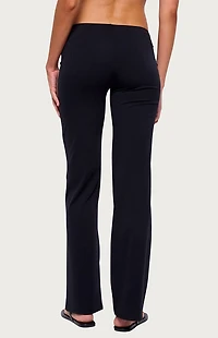 Edikted Anika Scooped Straight Leg Pants