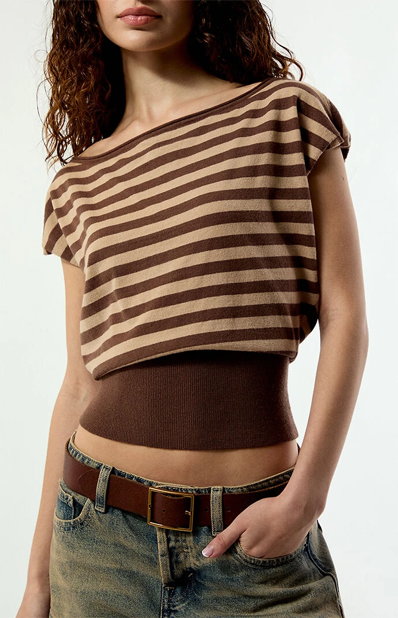 Your Favorite Eva Short Sleeve Sweater T-Shirt