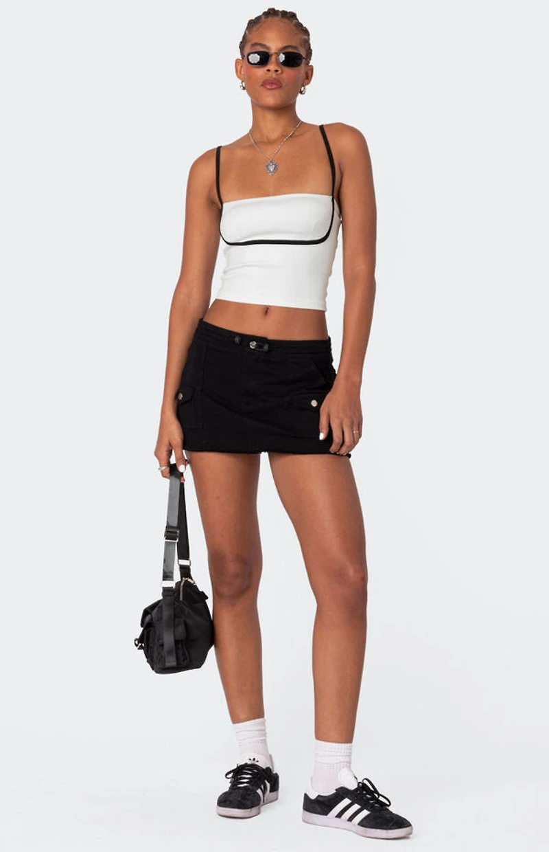 Edikted Marianne Cargo Mini Skirt