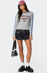 Edikted UK Contrast Stripe T-Shirt