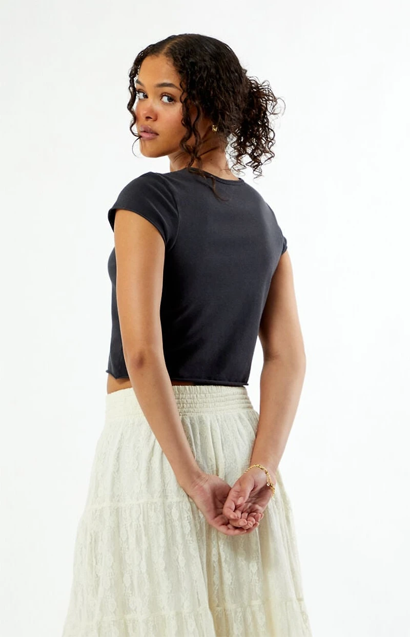 Your Favorite Clara Raw Hem Top