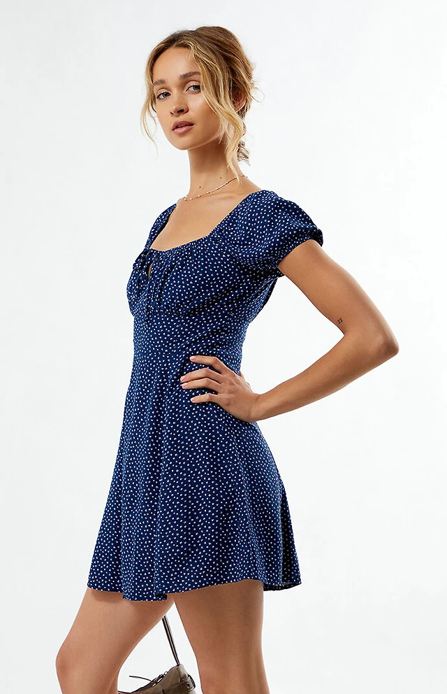 LA Hearts Tie Front Mini Dress at Plaza Del Caribe in Ponce, PR