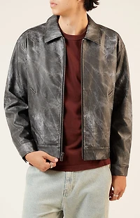 Pacsun Faux Leather Oversized Jacket