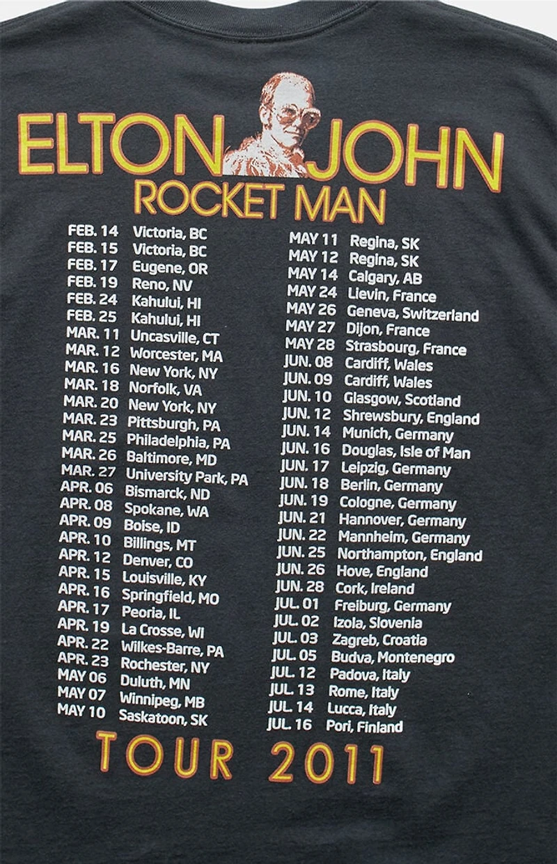 PS VINTAGE 2000s Elton John Rocket Man Graphic T-Shirt